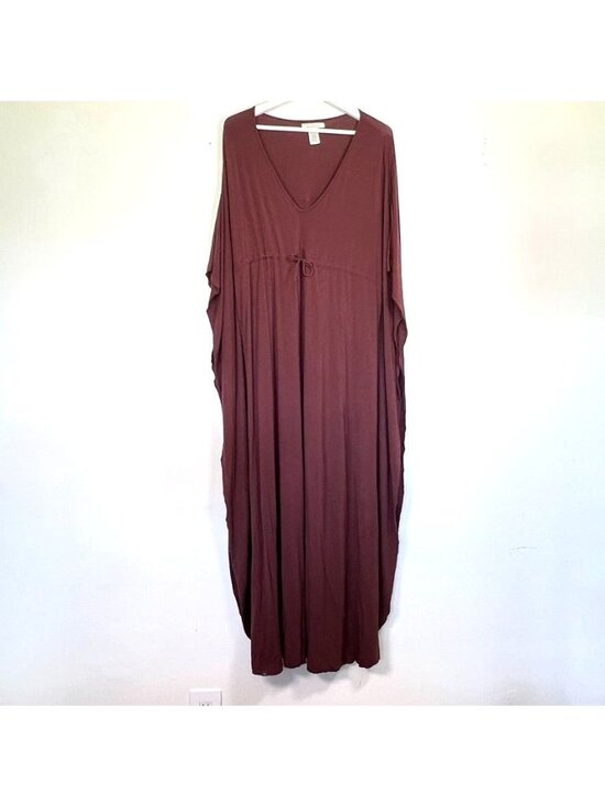 Barefoot Dreams Other - Barefoot Dreams Luxe Milk Jersey Caftan L/XL Paradise Cove Caftan Buttery Soft
